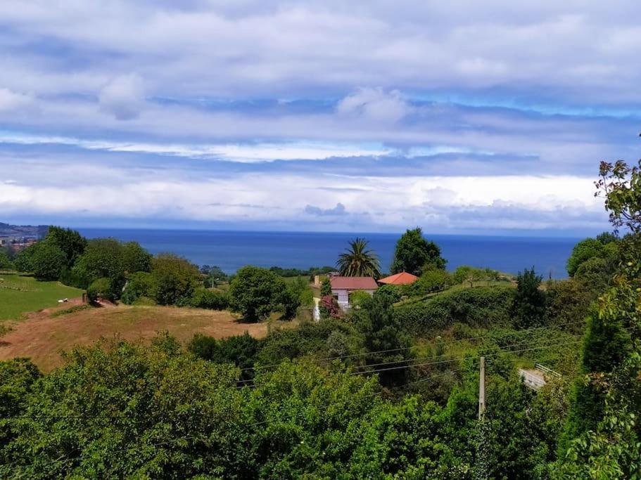 Chalet Con Magnificas Vistas Al Mar Perlora Exterior photo
